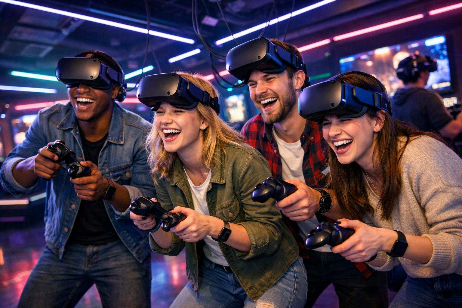 Group VR Party